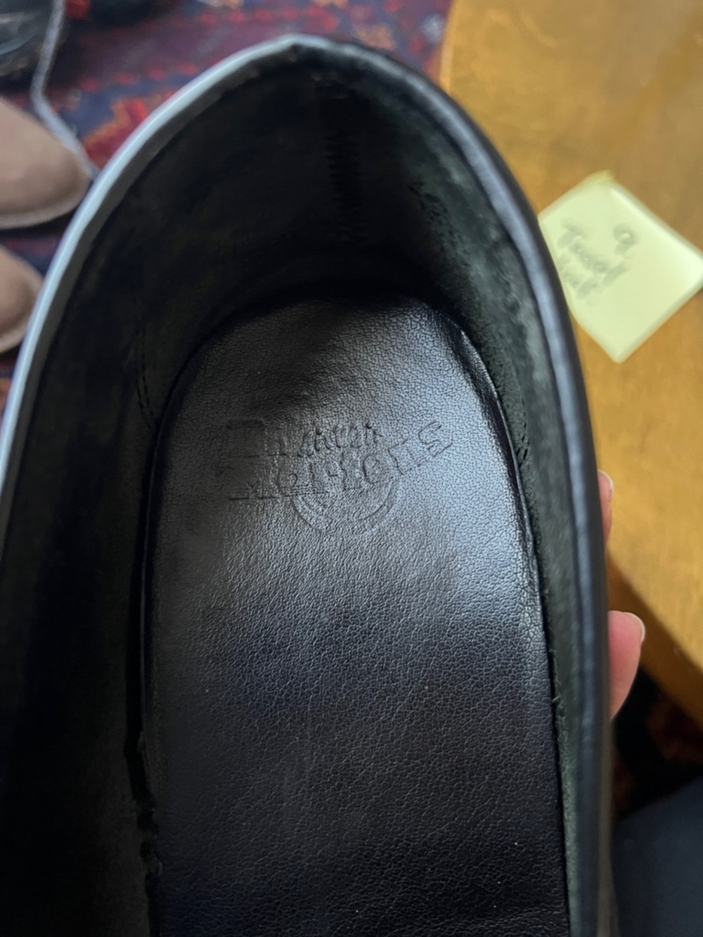 Men's Smooth Black Tassel Loafers - Dr. Martens Adrian - Picture 6 of 6